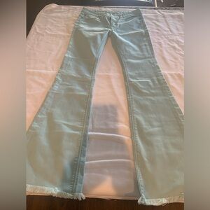 Lightweight denim pants. Free people.